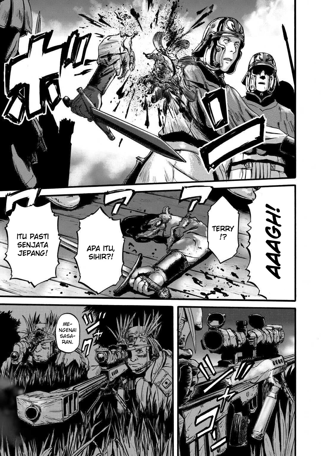 Gate: Jieitai Kanochi nite, Kaku Tatakaeri Chapter 99 - halaman 23
