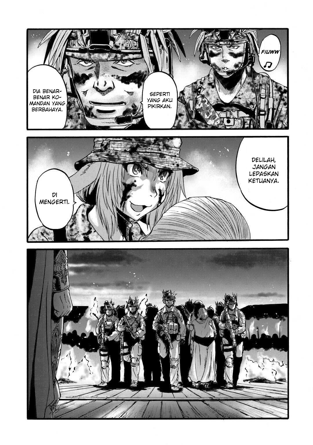 Gate: Jieitai Kanochi nite, Kaku Tatakaeri Chapter 99 - halaman 32