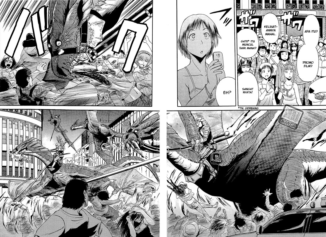 Gate – Jietai Kare no Chi nite Kaku Tatakeri Chapter 1 - halaman 11