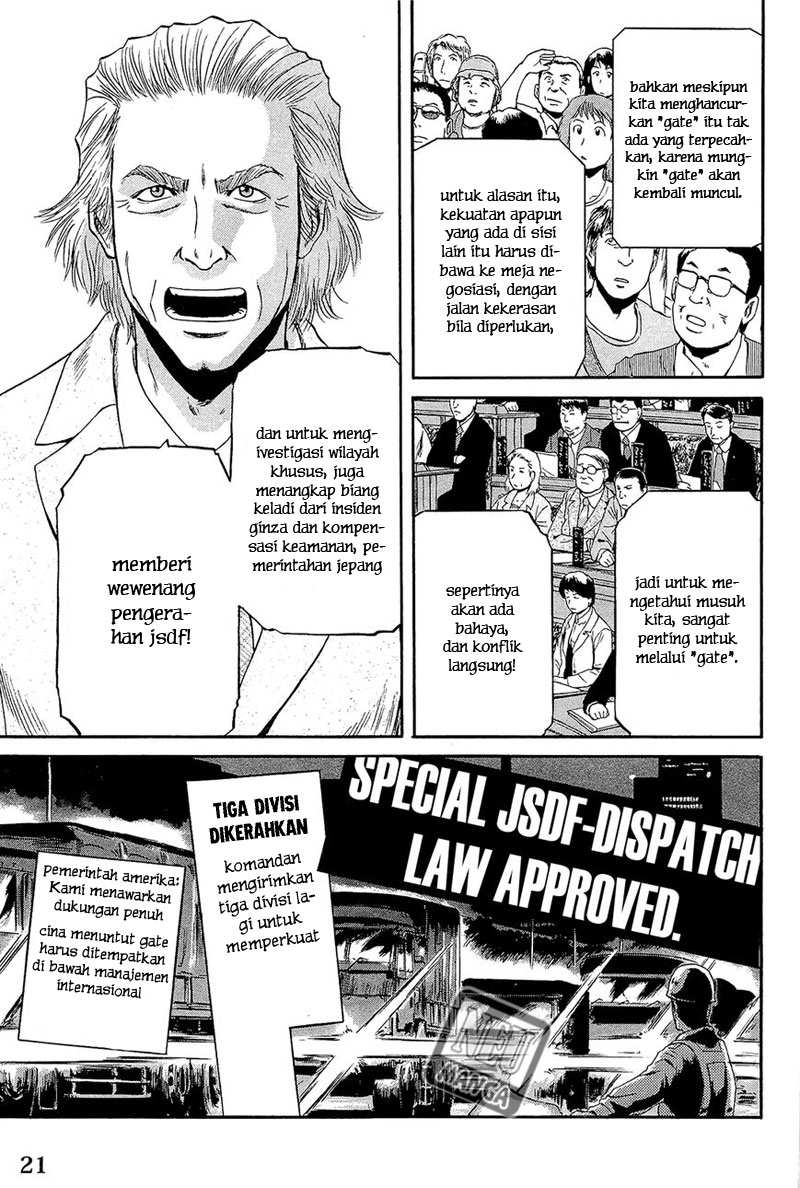Gate – Jietai Kare no Chi nite Kaku Tatakeri Chapter 1 - halaman 23