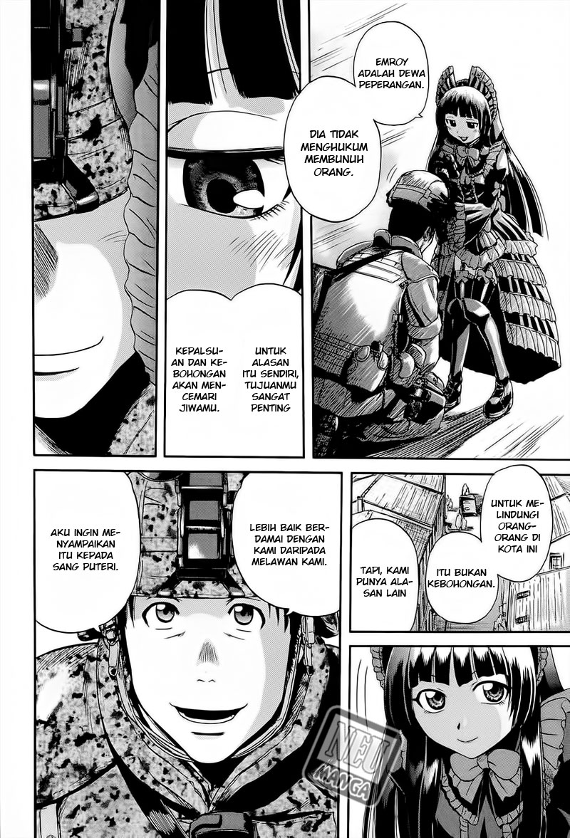 Gate – Jietai Kare no Chi nite Kaku Tatakeri Chapter 10 - halaman 12