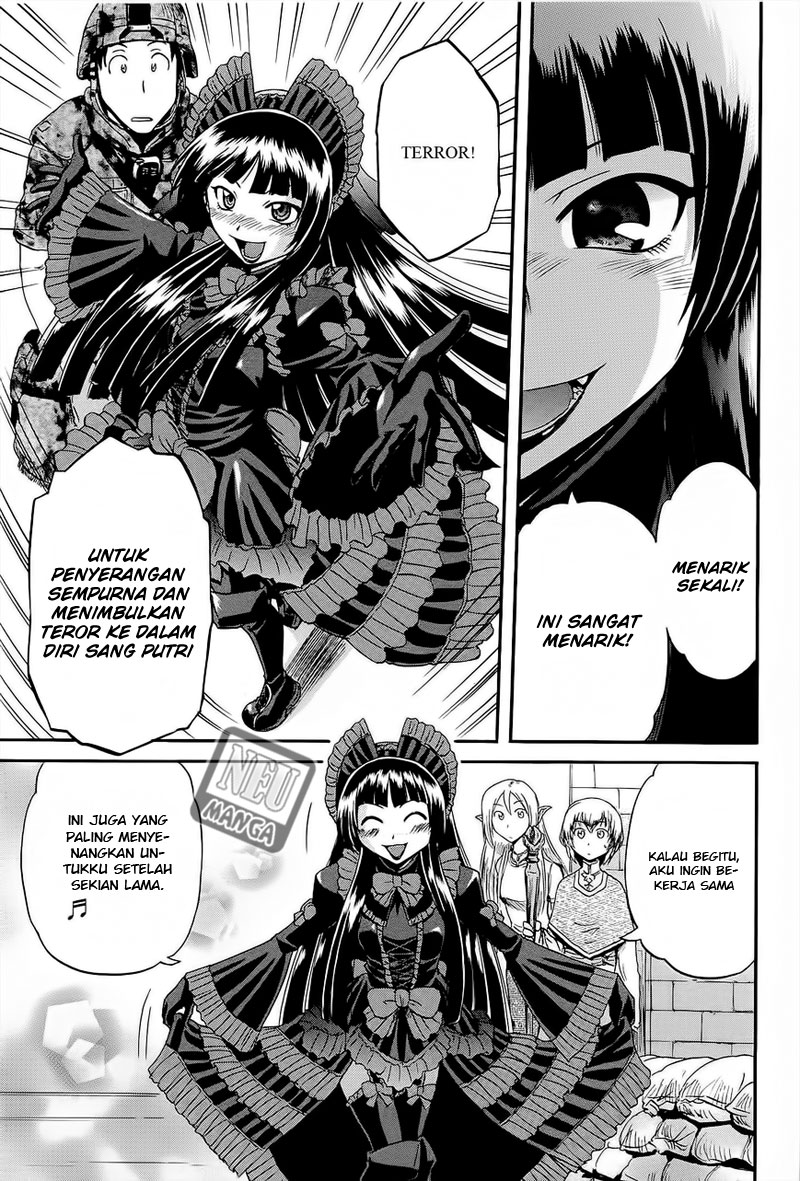 Gate – Jietai Kare no Chi nite Kaku Tatakeri Chapter 10 - halaman 13