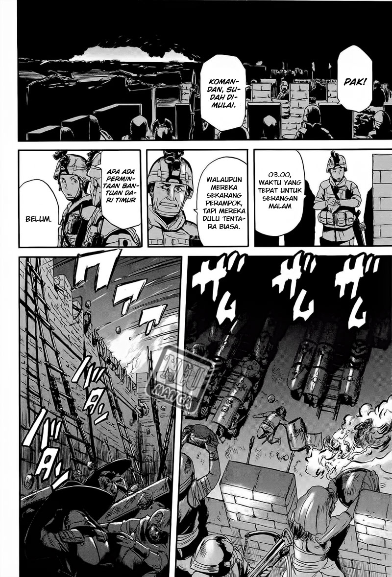 Gate – Jietai Kare no Chi nite Kaku Tatakeri Chapter 10 - halaman 17