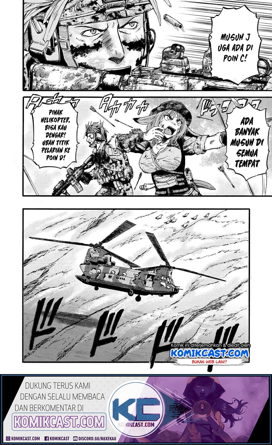 Gate – Jietai Kare no Chi nite Kaku Tatakeri Chapter 100 - halaman 32