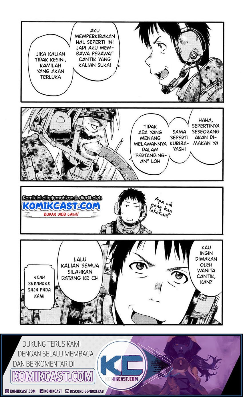 Gate – Jietai Kare no Chi nite Kaku Tatakeri Chapter 101.1 - halaman 10