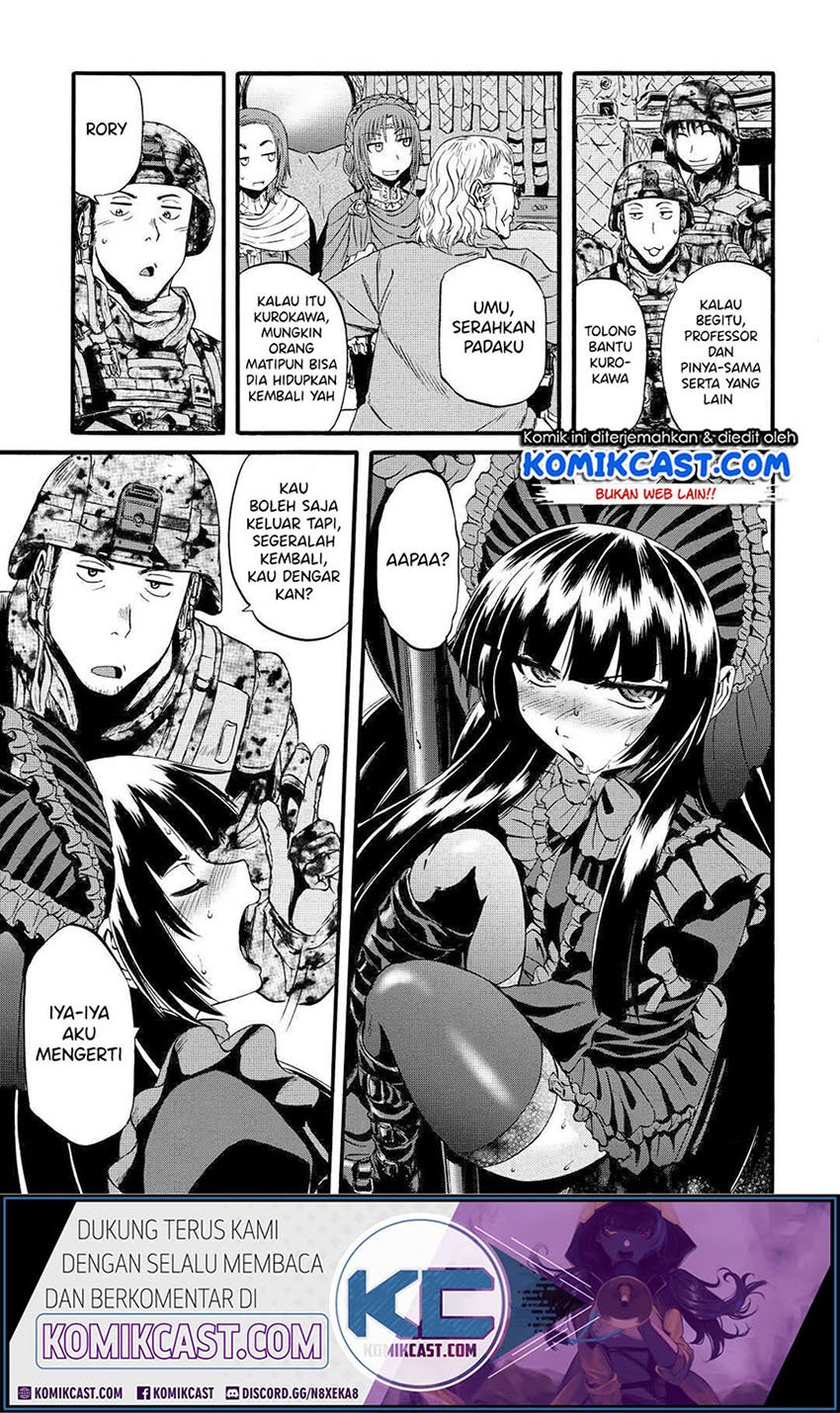 Gate – Jietai Kare no Chi nite Kaku Tatakeri Chapter 101.1 - halaman 12