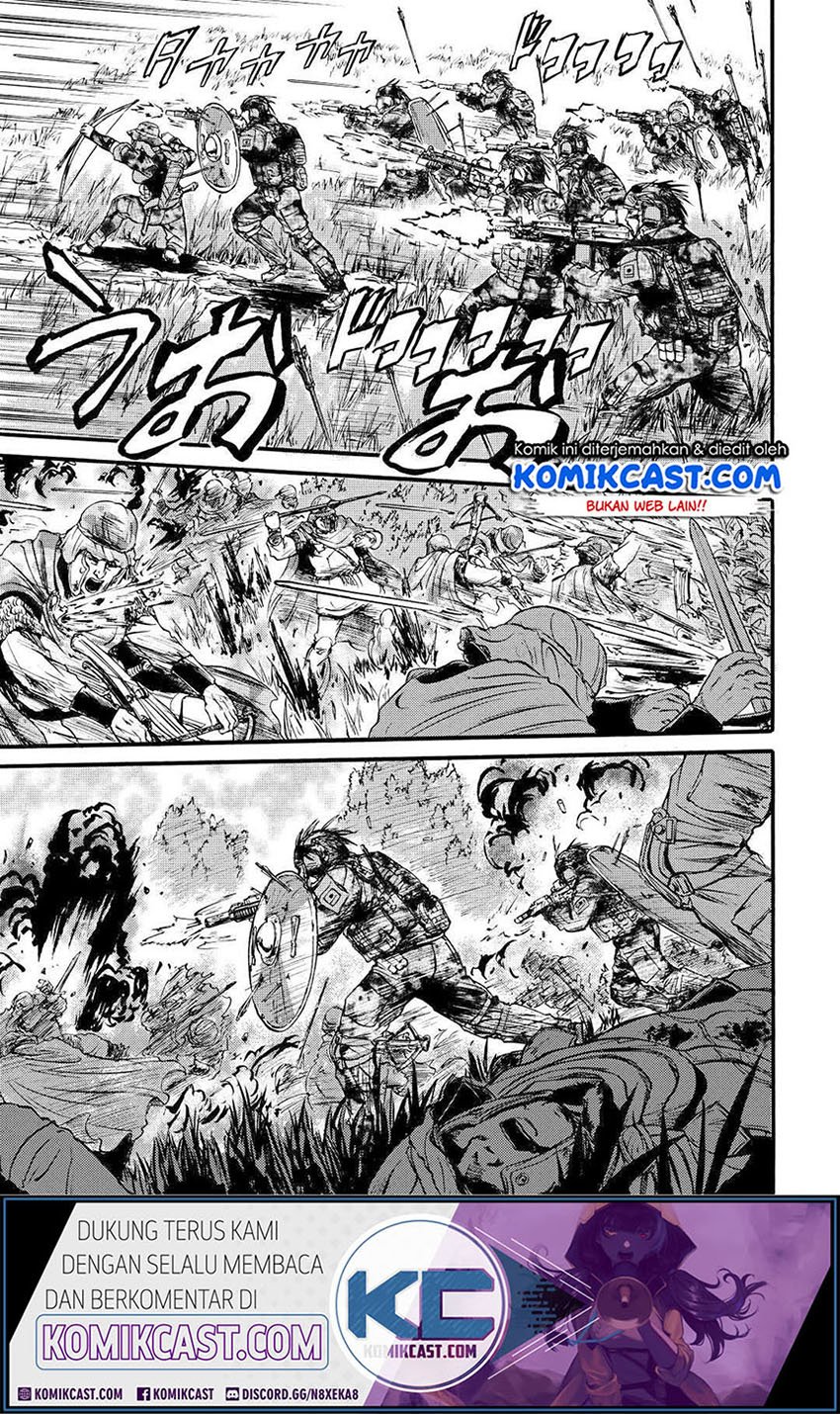 Gate – Jietai Kare no Chi nite Kaku Tatakeri Chapter 101.1 - halaman 16