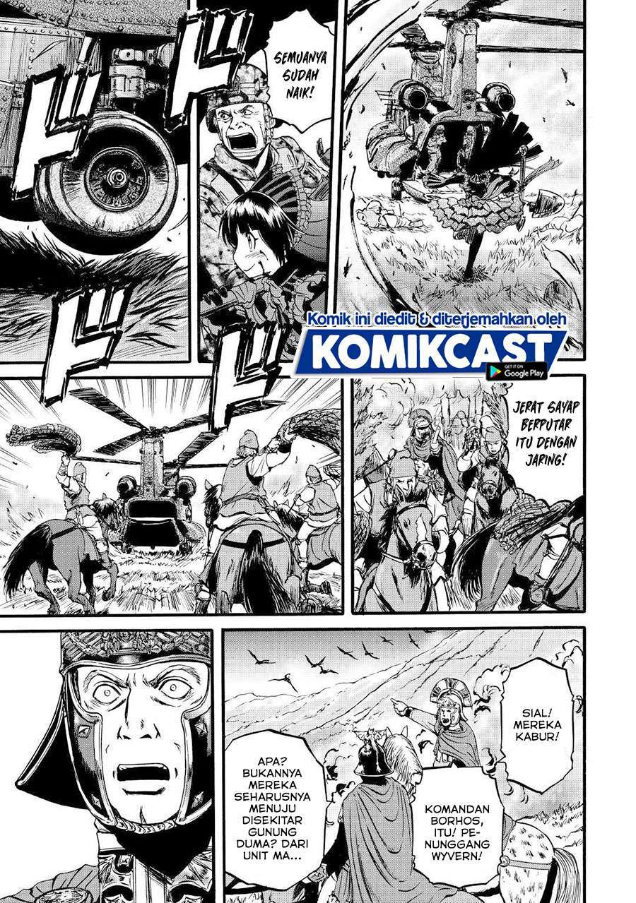 Gate – Jietai Kare no Chi nite Kaku Tatakeri Chapter 101.2 - halaman 10