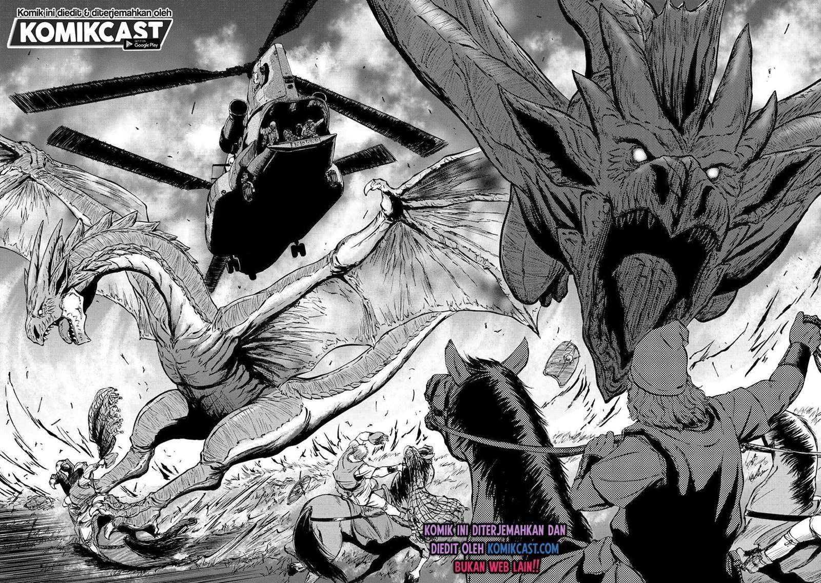Gate – Jietai Kare no Chi nite Kaku Tatakeri Chapter 101.2 - halaman 11