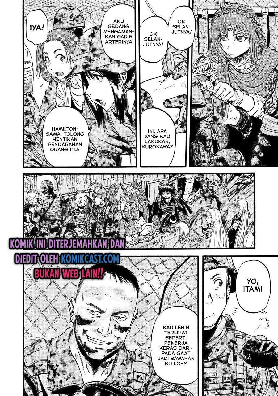 Gate – Jietai Kare no Chi nite Kaku Tatakeri Chapter 101.2 - halaman 14