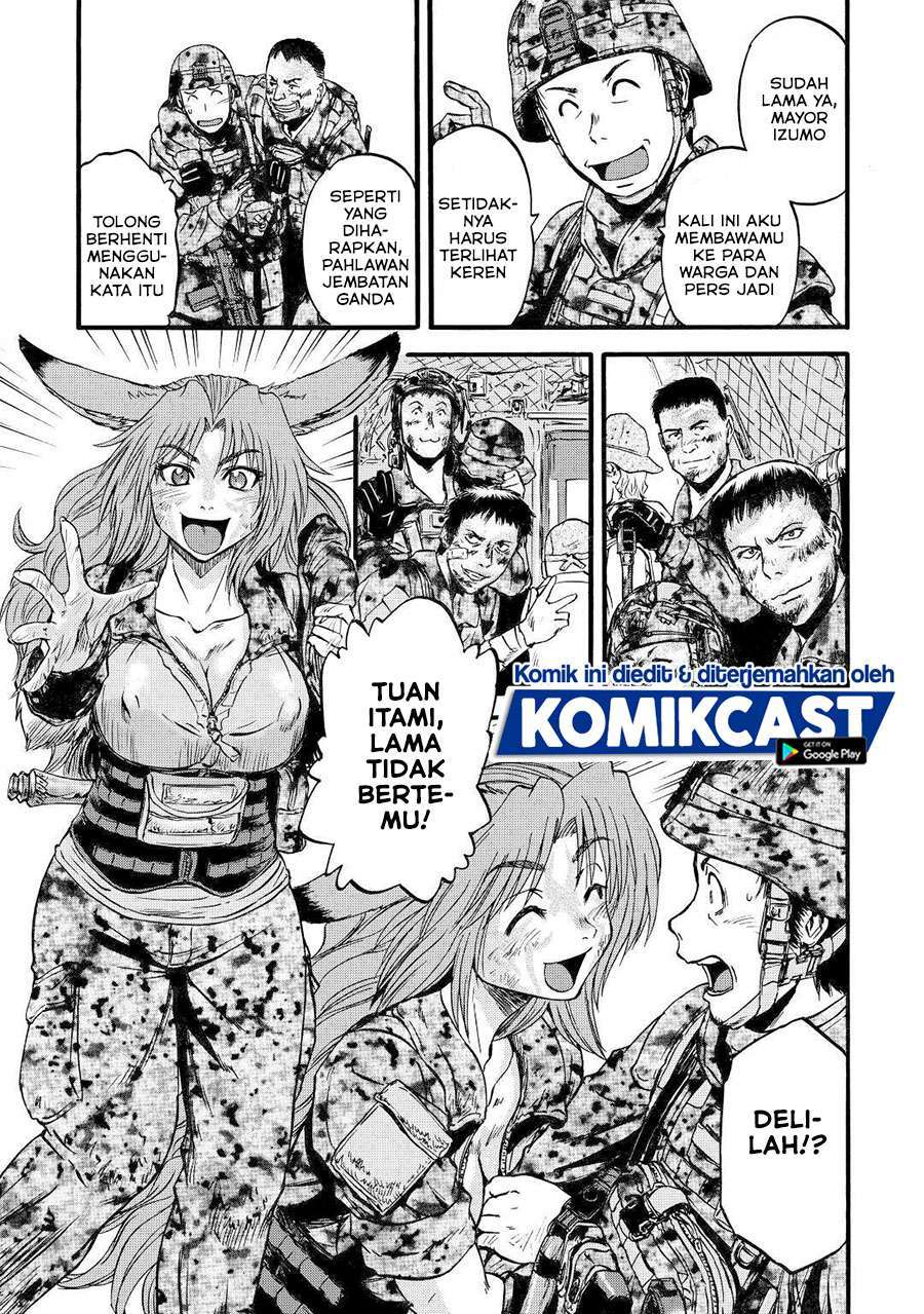 Gate – Jietai Kare no Chi nite Kaku Tatakeri Chapter 101.2 - halaman 15