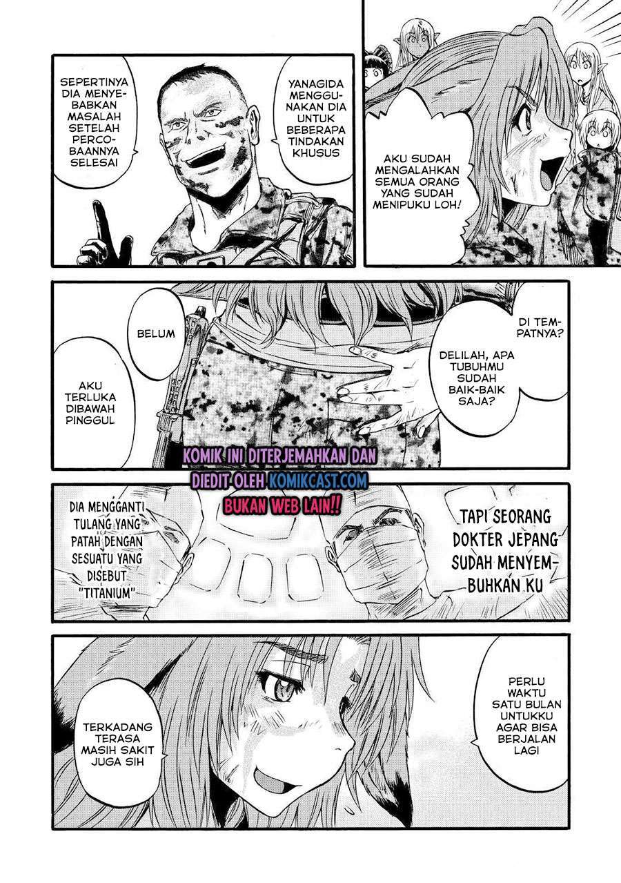 Gate – Jietai Kare no Chi nite Kaku Tatakeri Chapter 101.2 - halaman 16