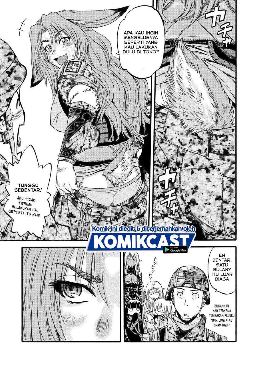 Gate – Jietai Kare no Chi nite Kaku Tatakeri Chapter 101.2 - halaman 17
