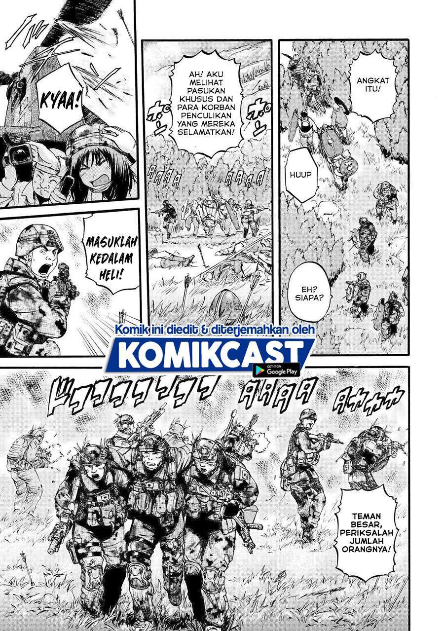 Gate – Jietai Kare no Chi nite Kaku Tatakeri Chapter 101.2 - halaman 8
