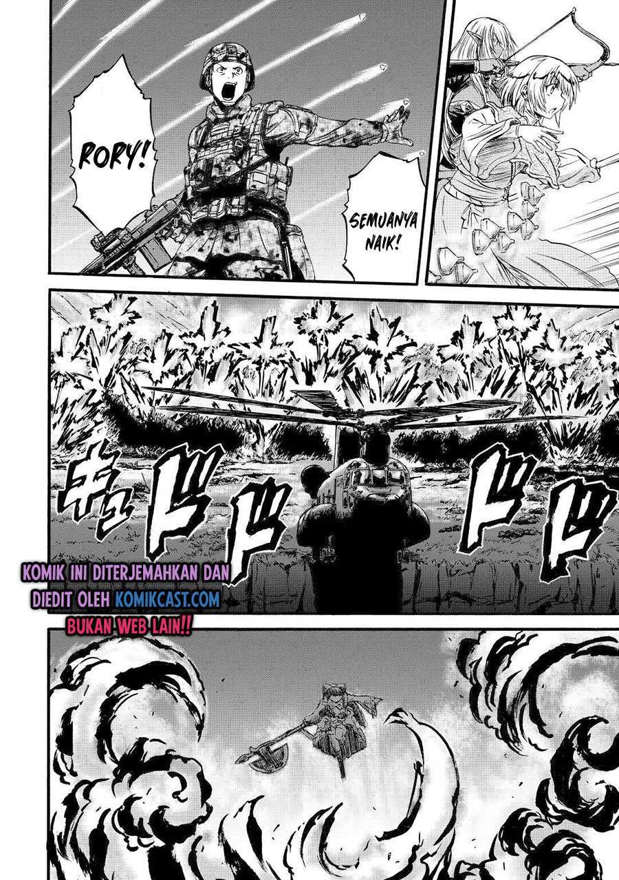 Gate – Jietai Kare no Chi nite Kaku Tatakeri Chapter 101.2 - halaman 9