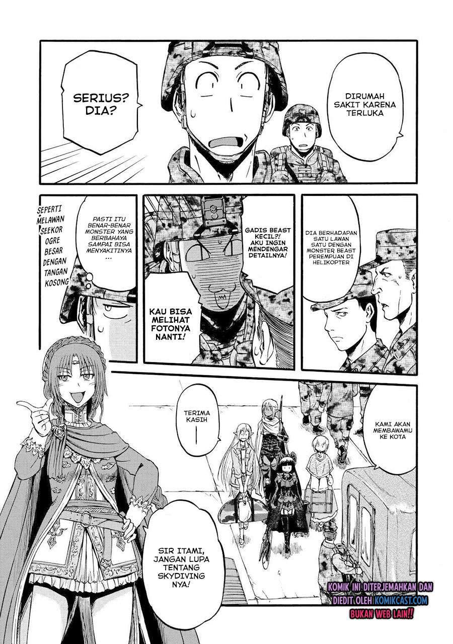 Gate – Jietai Kare no Chi nite Kaku Tatakeri Chapter 102 - halaman 11