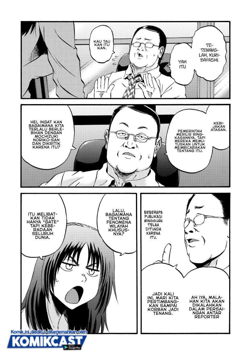 Gate – Jietai Kare no Chi nite Kaku Tatakeri Chapter 103 - halaman 11