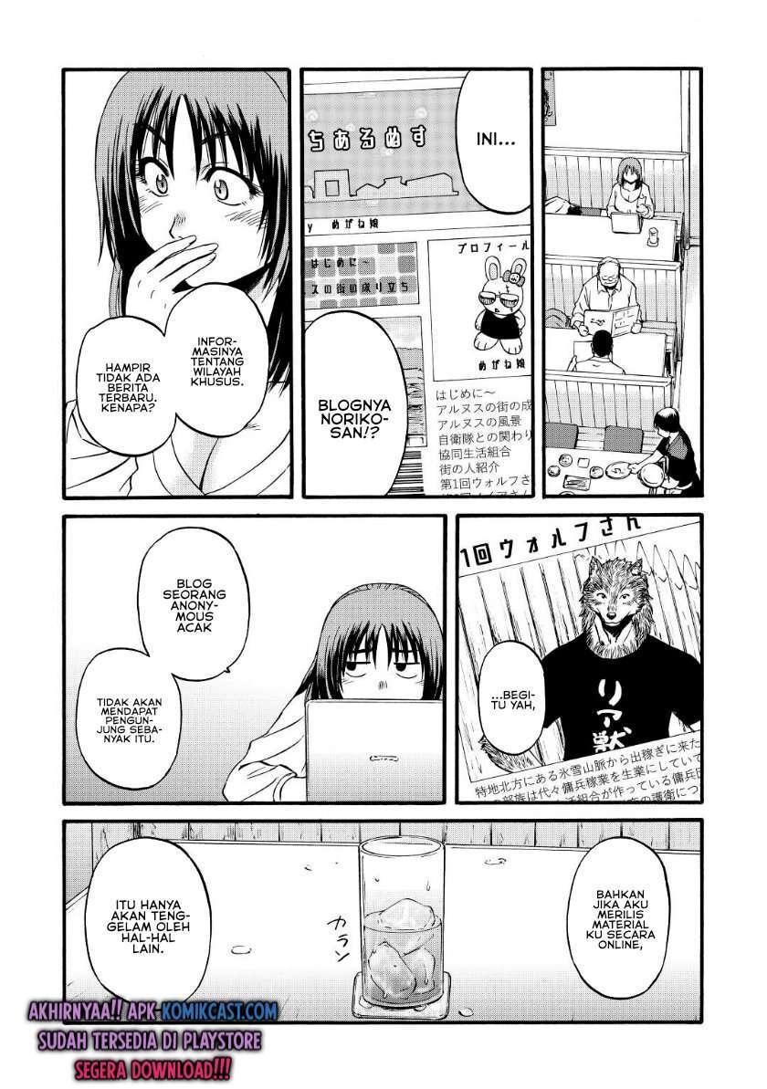 Gate – Jietai Kare no Chi nite Kaku Tatakeri Chapter 103 - halaman 22