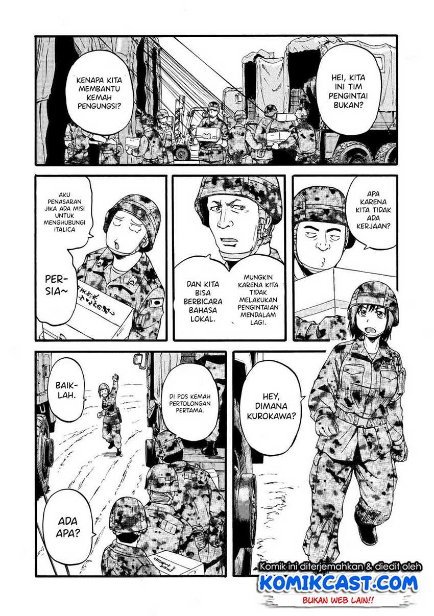 Gate – Jietai Kare no Chi nite Kaku Tatakeri Chapter 108 - halaman 35