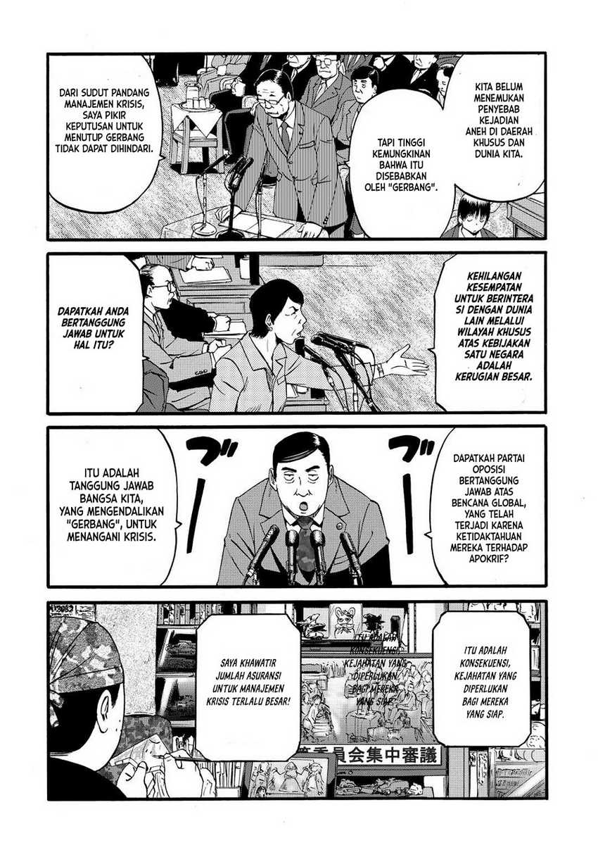 Gate – Jietai Kare no Chi nite Kaku Tatakeri Chapter 109 - halaman 11