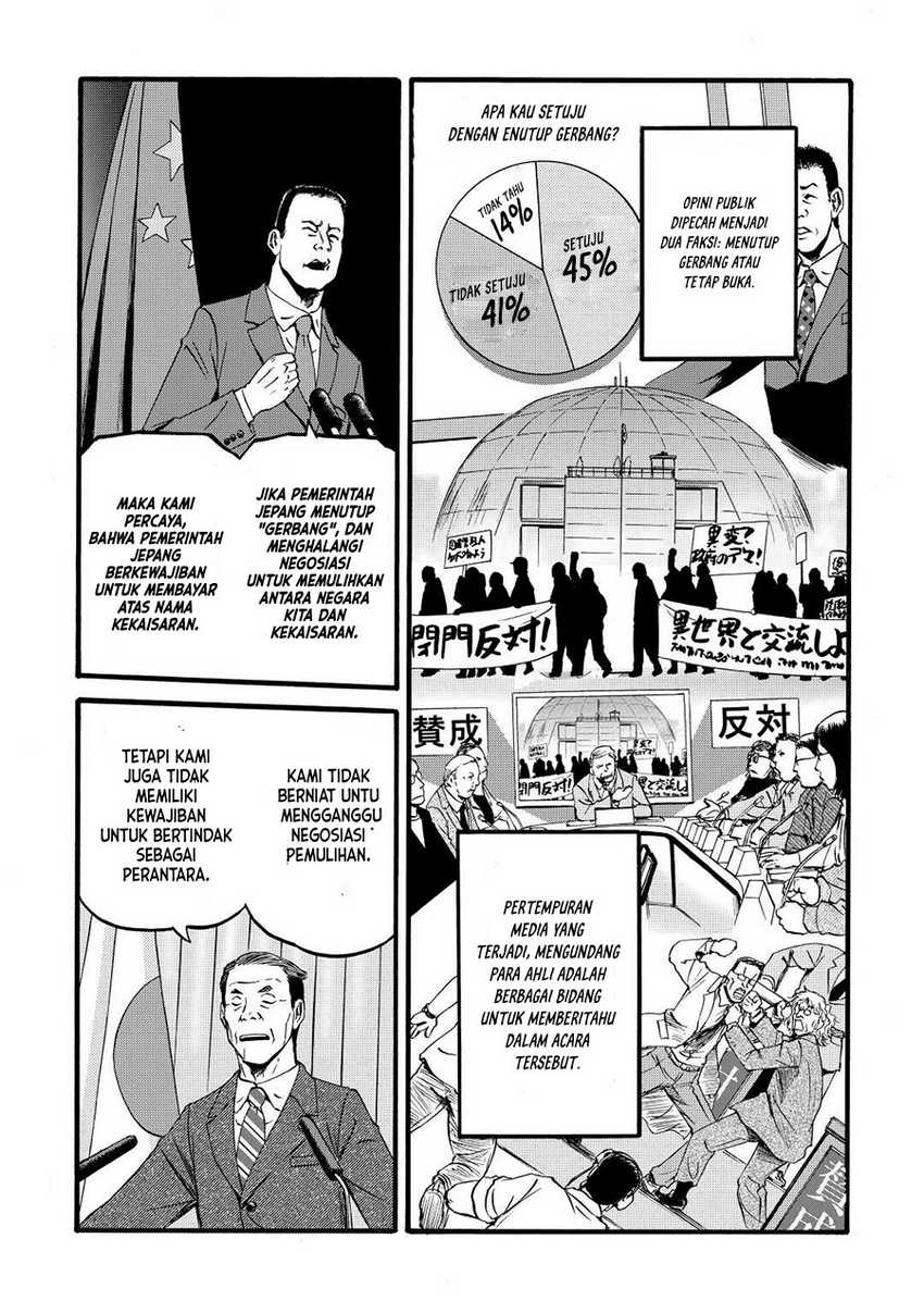 Gate – Jietai Kare no Chi nite Kaku Tatakeri Chapter 109 - halaman 12