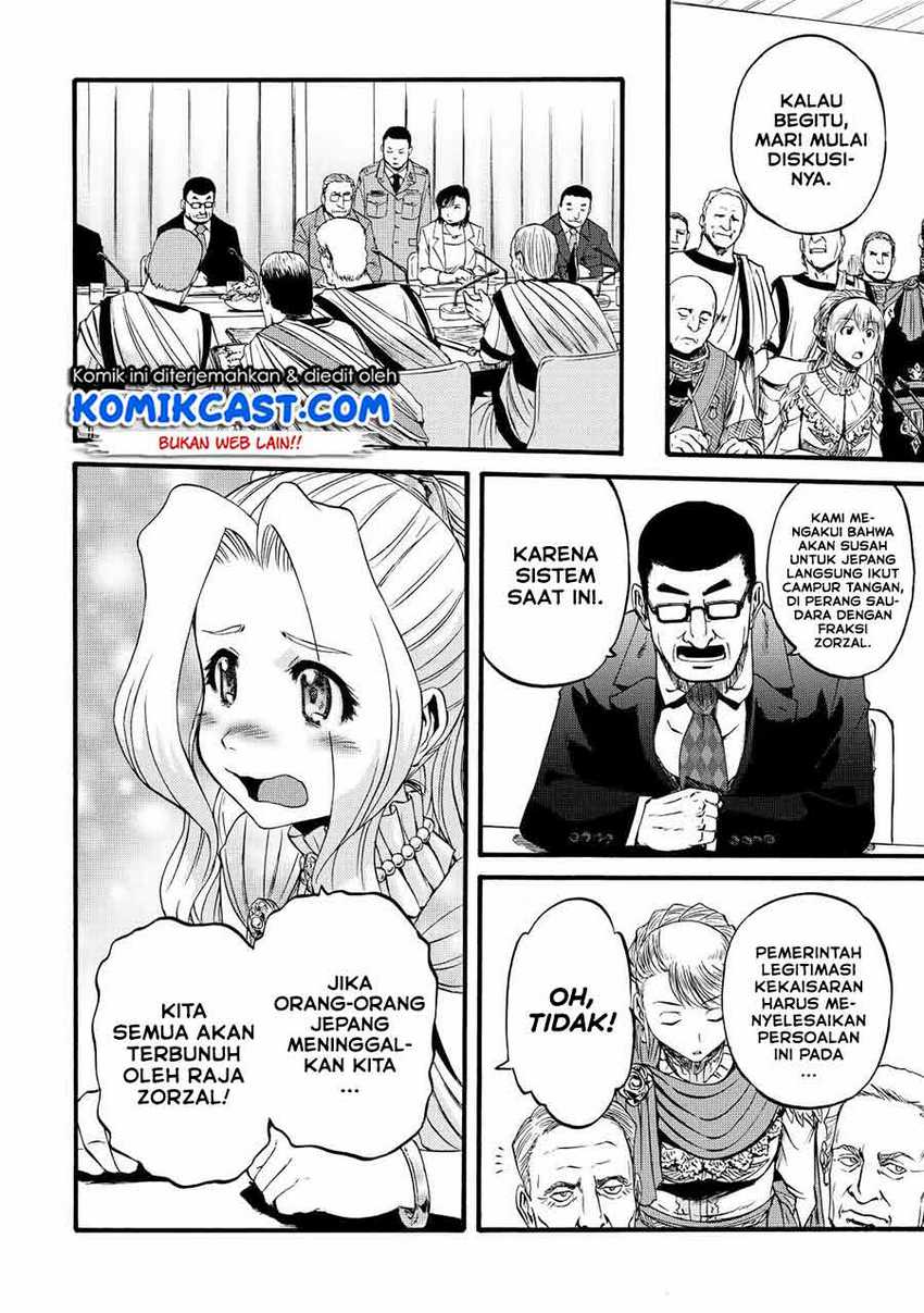 Gate – Jietai Kare no Chi nite Kaku Tatakeri Chapter 110 - halaman 13