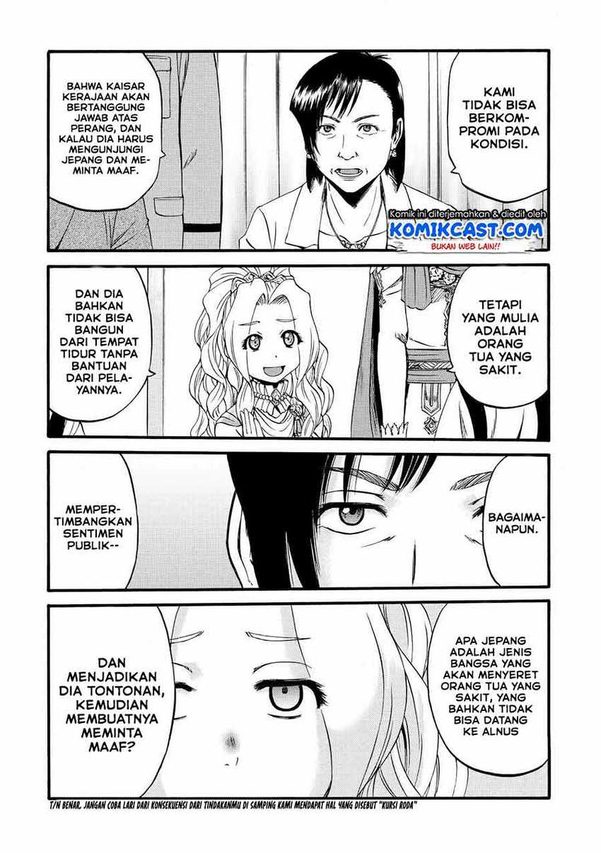 Gate – Jietai Kare no Chi nite Kaku Tatakeri Chapter 110 - halaman 16