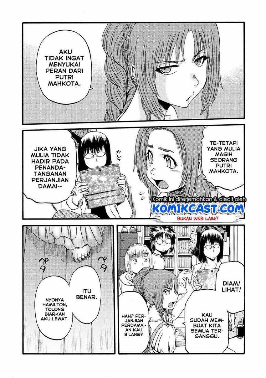 Gate – Jietai Kare no Chi nite Kaku Tatakeri Chapter 110 - halaman 28