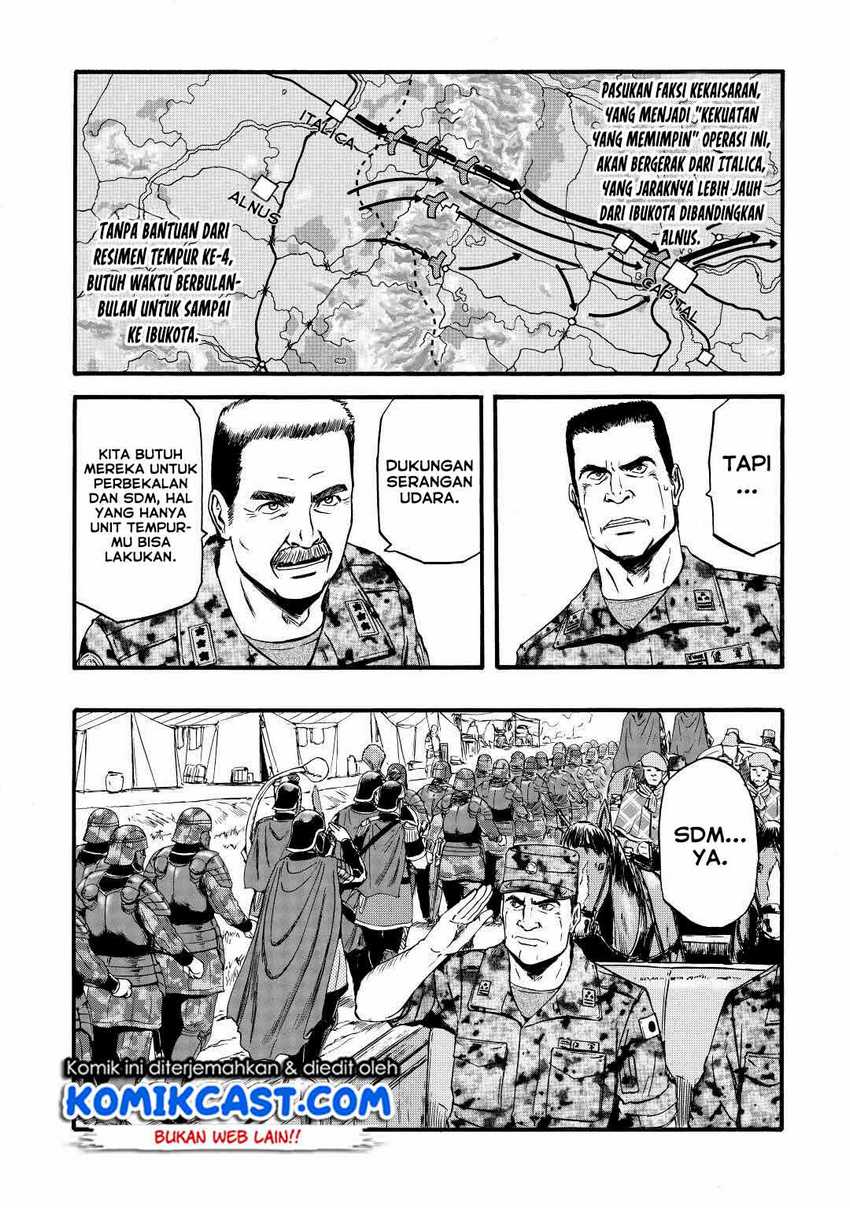 Gate – Jietai Kare no Chi nite Kaku Tatakeri Chapter 113 - halaman 6