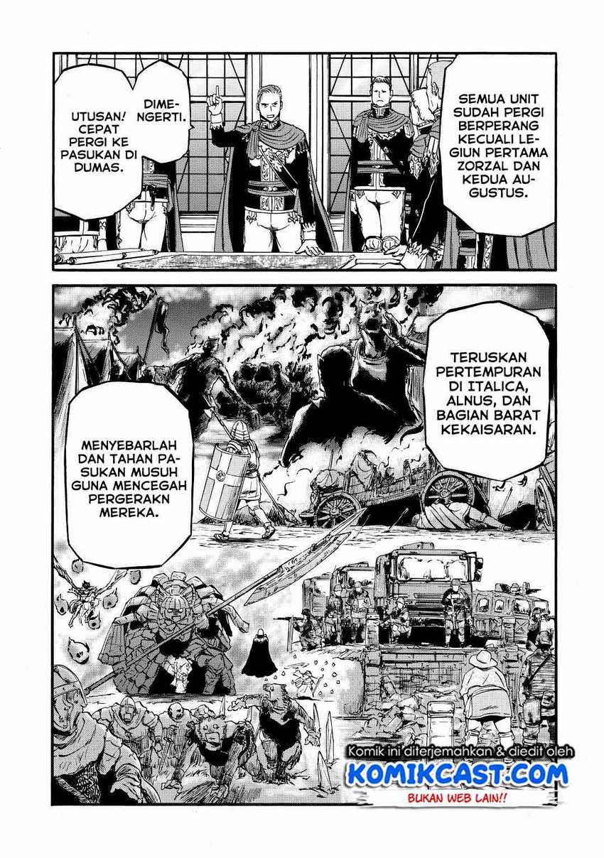 Gate – Jietai Kare no Chi nite Kaku Tatakeri Chapter 114 - halaman 11