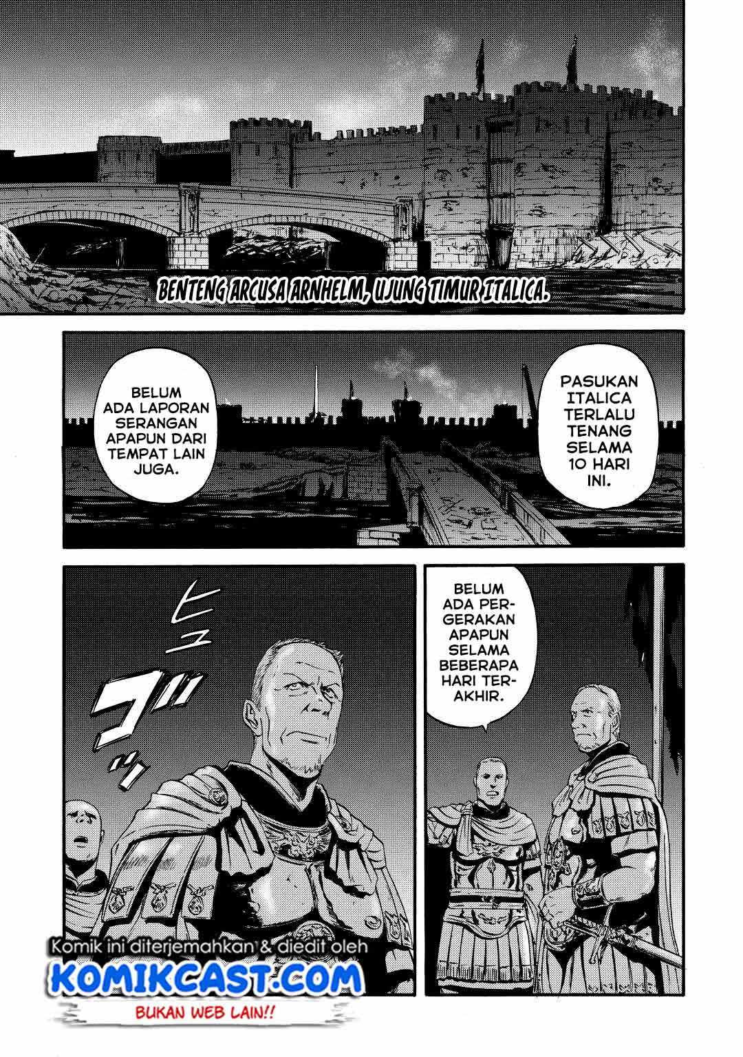 Gate – Jietai Kare no Chi nite Kaku Tatakeri Chapter 115 - halaman 10