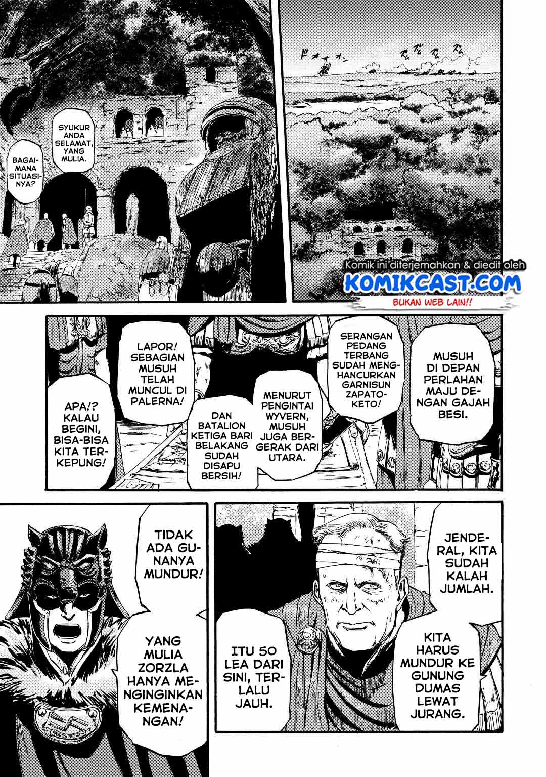 Gate – Jietai Kare no Chi nite Kaku Tatakeri Chapter 115 - halaman 25