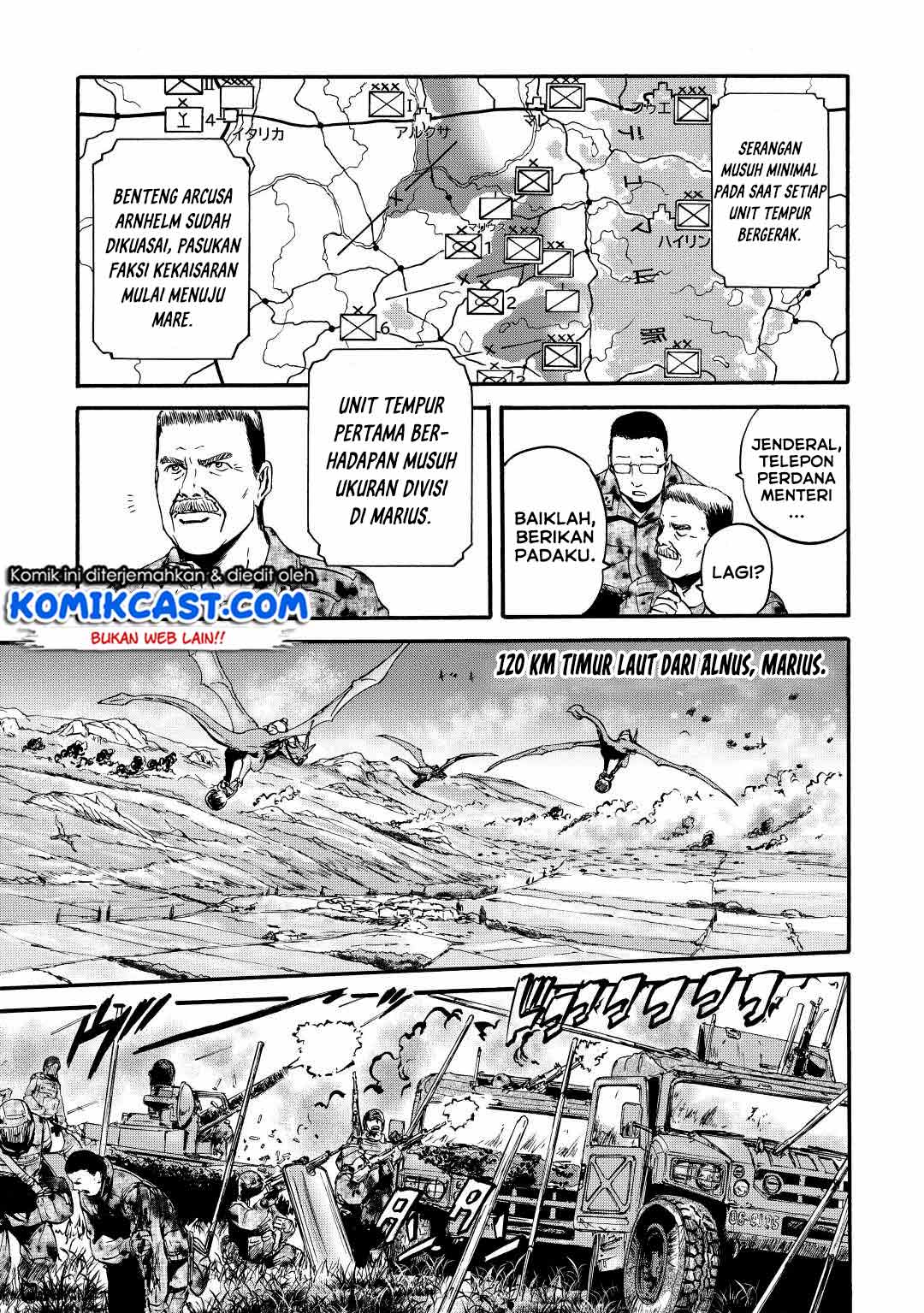 Gate – Jietai Kare no Chi nite Kaku Tatakeri Chapter 115 - halaman 28