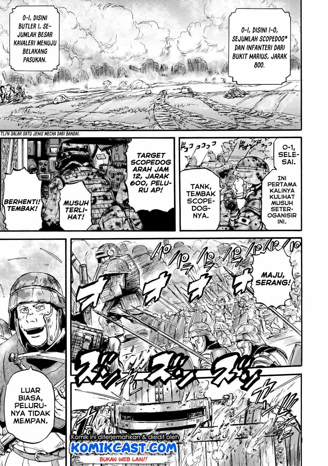 Gate – Jietai Kare no Chi nite Kaku Tatakeri Chapter 115 - halaman 33