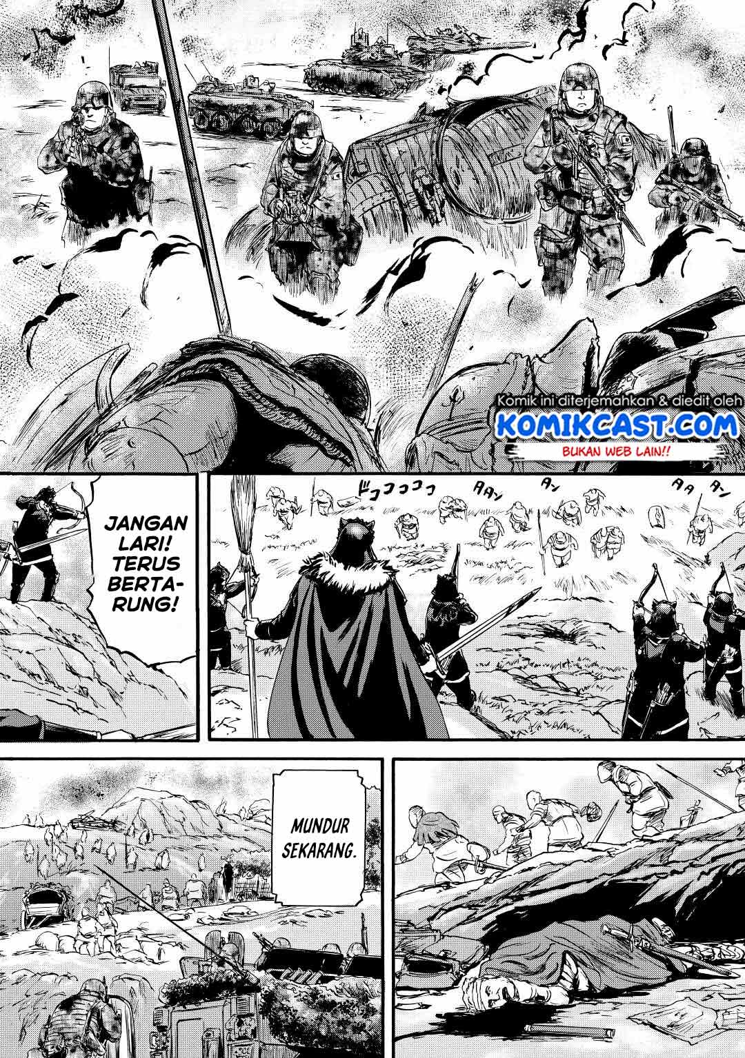 Gate – Jietai Kare no Chi nite Kaku Tatakeri Chapter 115 - halaman 37