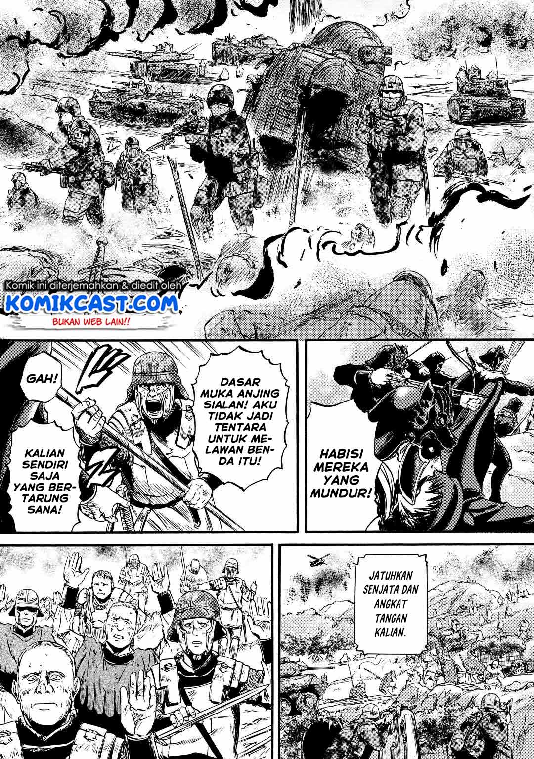 Gate – Jietai Kare no Chi nite Kaku Tatakeri Chapter 115 - halaman 38