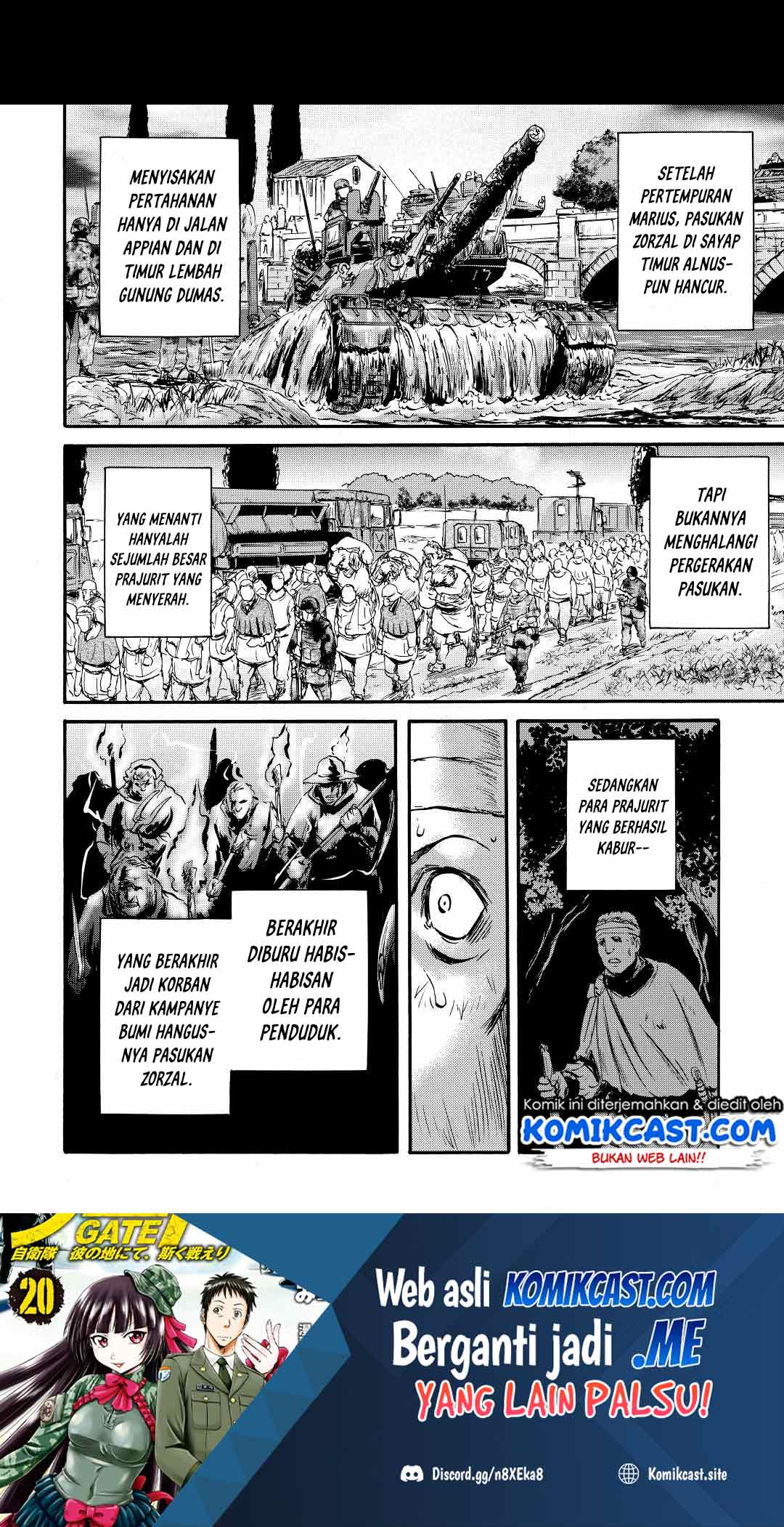 Gate – Jietai Kare no Chi nite Kaku Tatakeri Chapter 115 - halaman 39