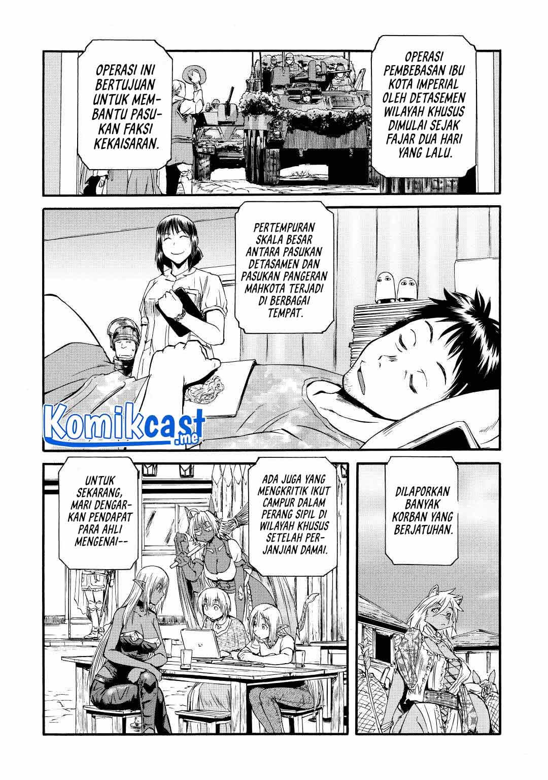 Gate – Jietai Kare no Chi nite Kaku Tatakeri Chapter 116 - halaman 11