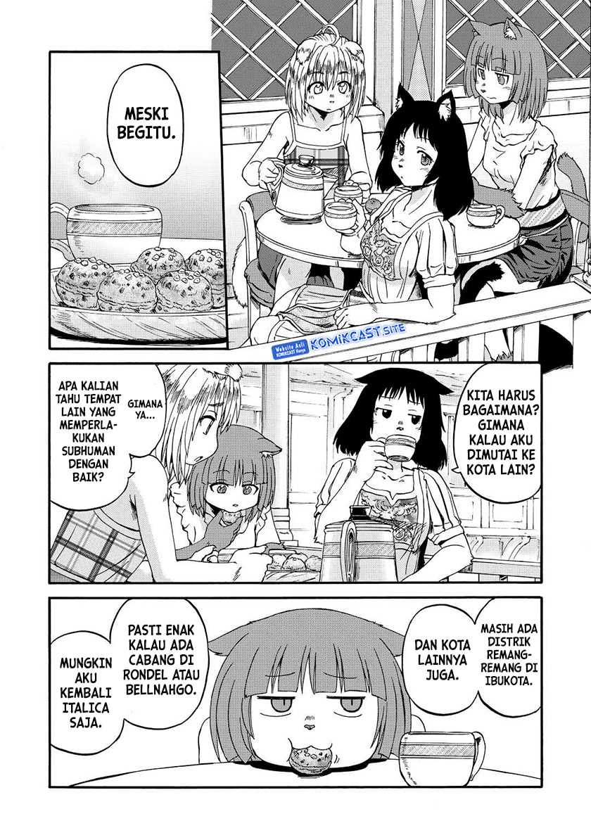Gate – Jietai Kare no Chi nite Kaku Tatakeri Chapter 118 - halaman 10