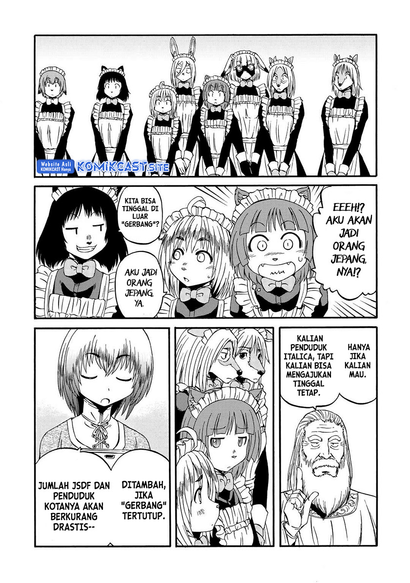 Gate – Jietai Kare no Chi nite Kaku Tatakeri Chapter 118 - halaman 8