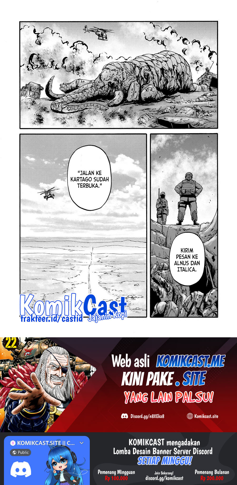 Gate – Jietai Kare no Chi nite Kaku Tatakeri Chapter 119 - halaman 34