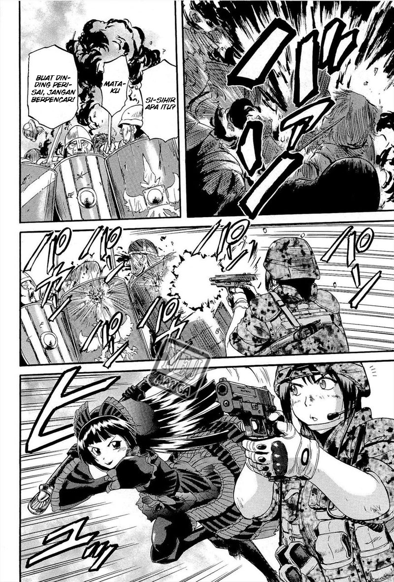 Gate – Jietai Kare no Chi nite Kaku Tatakeri Chapter 12 - halaman 27