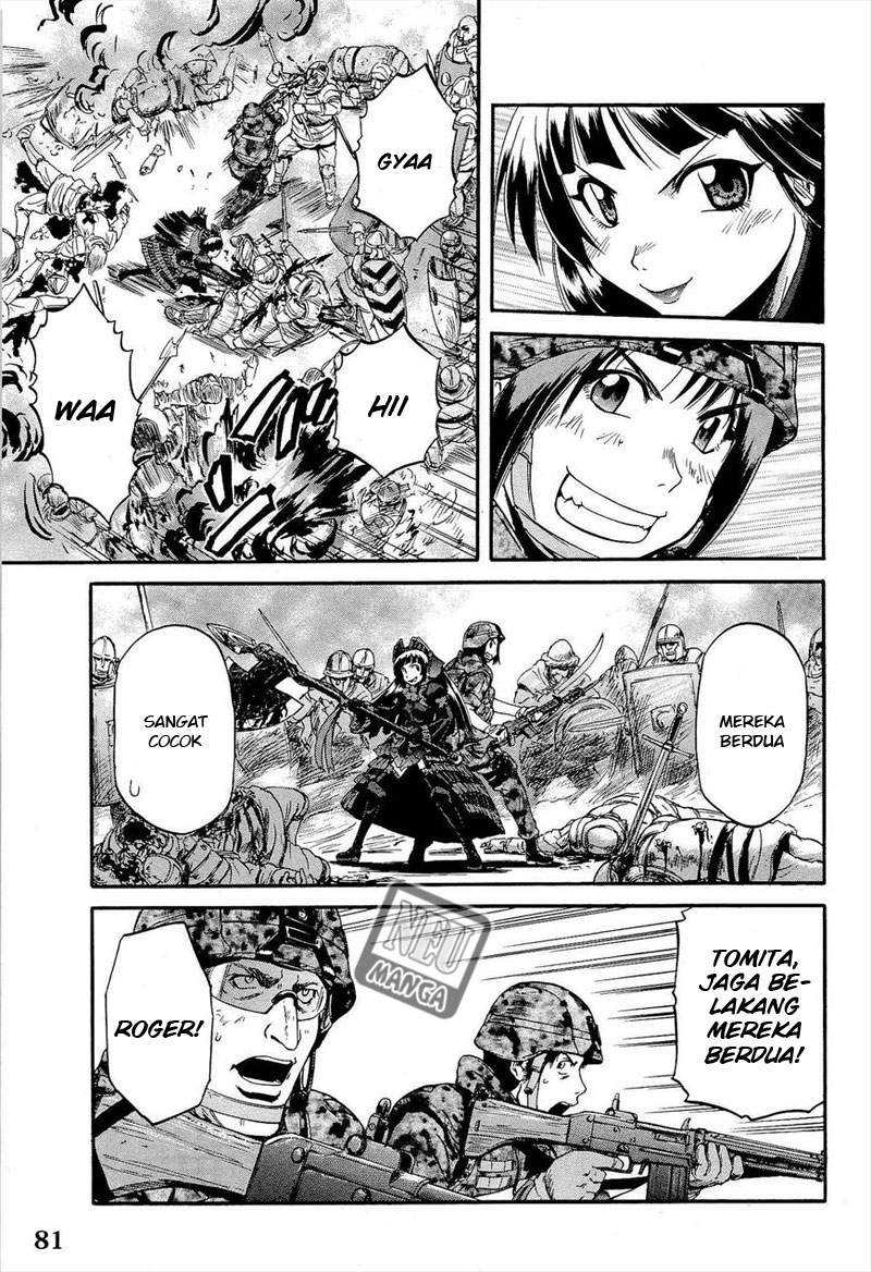 Gate – Jietai Kare no Chi nite Kaku Tatakeri Chapter 12 - halaman 28
