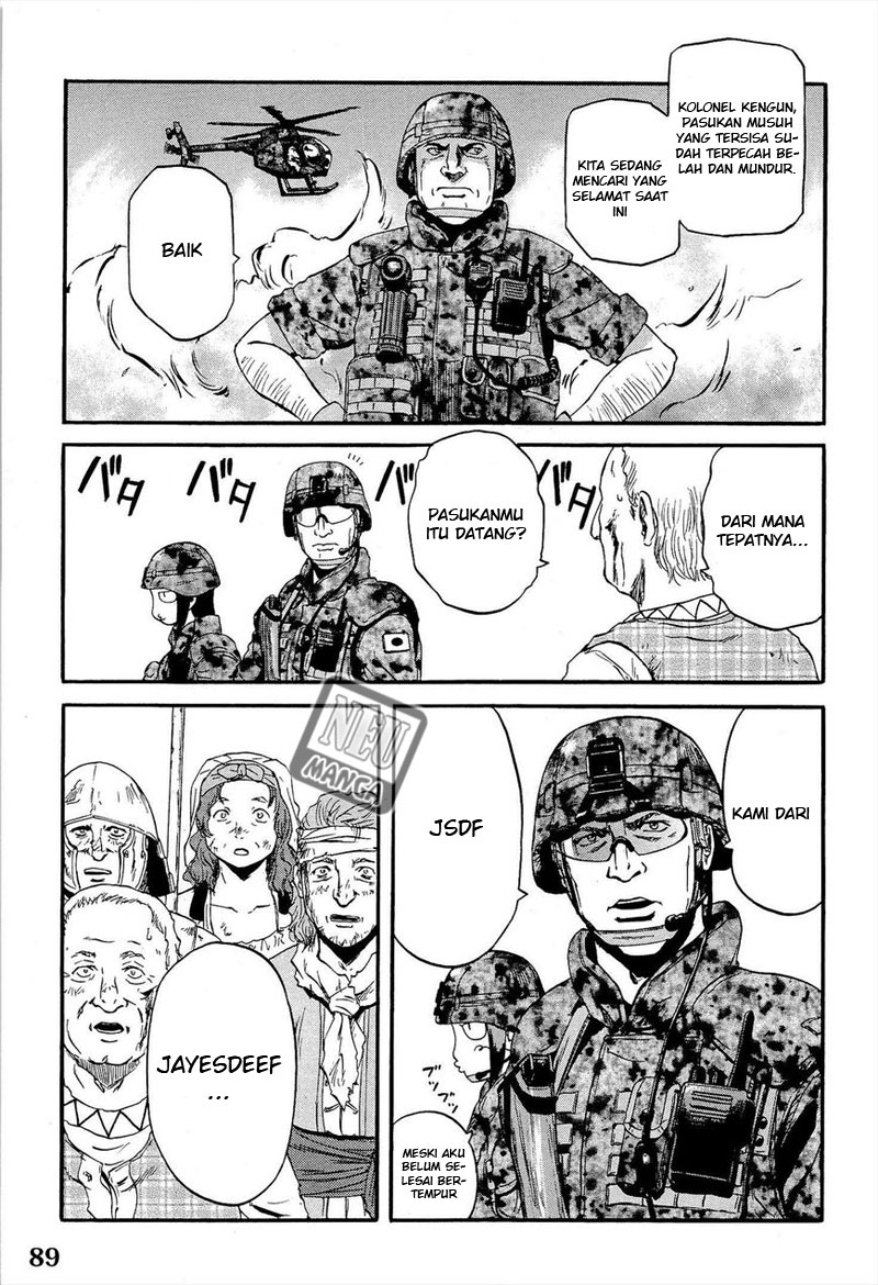 Gate – Jietai Kare no Chi nite Kaku Tatakeri Chapter 12 - halaman 36