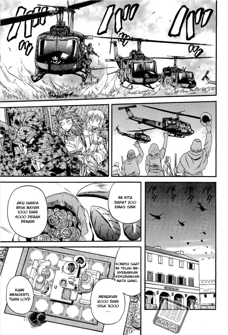 Gate – Jietai Kare no Chi nite Kaku Tatakeri Chapter 13 - halaman 10