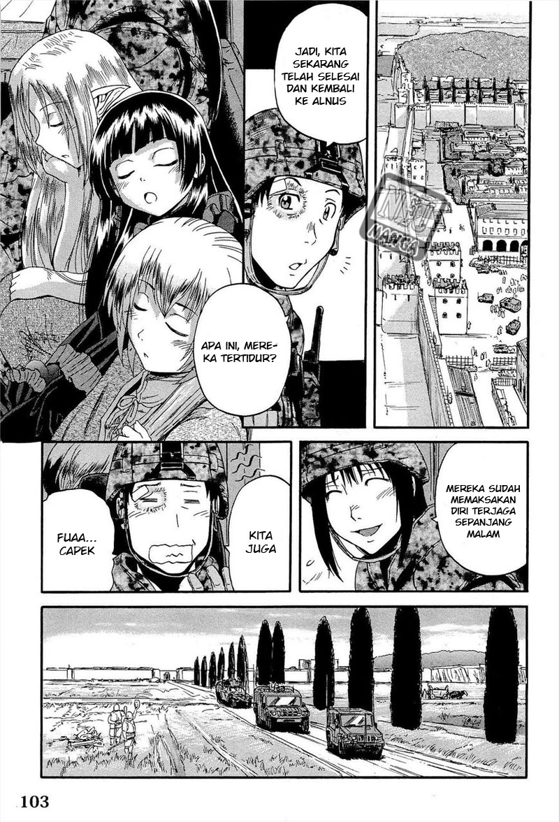 Gate – Jietai Kare no Chi nite Kaku Tatakeri Chapter 13 - halaman 12