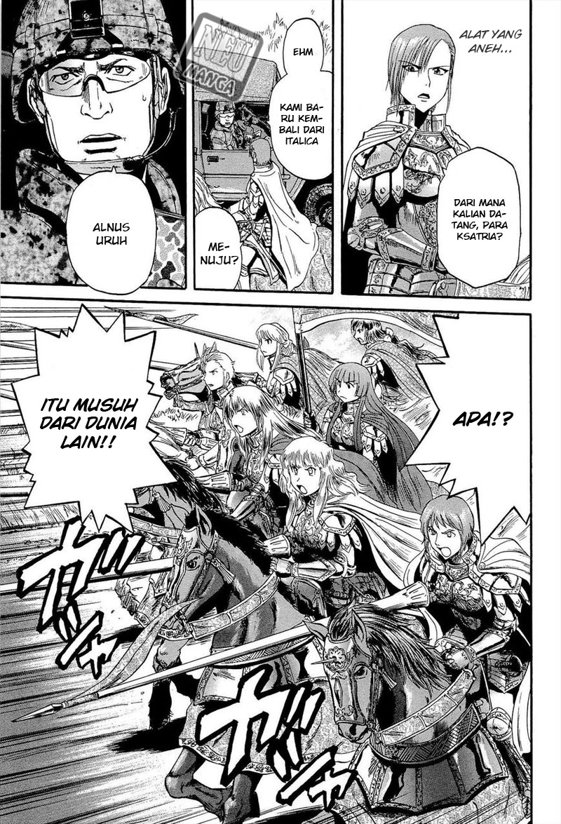 Gate – Jietai Kare no Chi nite Kaku Tatakeri Chapter 13 - halaman 16
