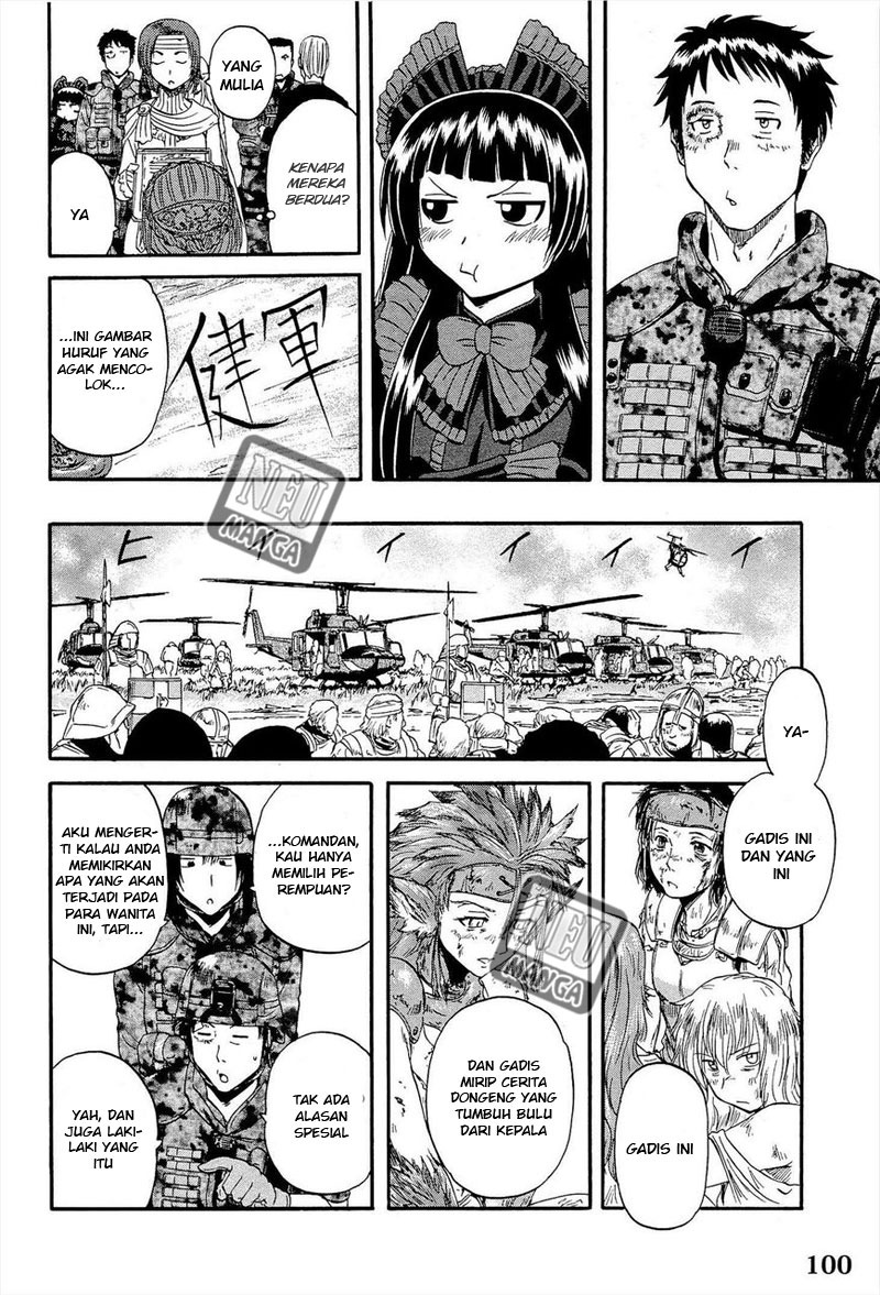 Gate – Jietai Kare no Chi nite Kaku Tatakeri Chapter 13 - halaman 9