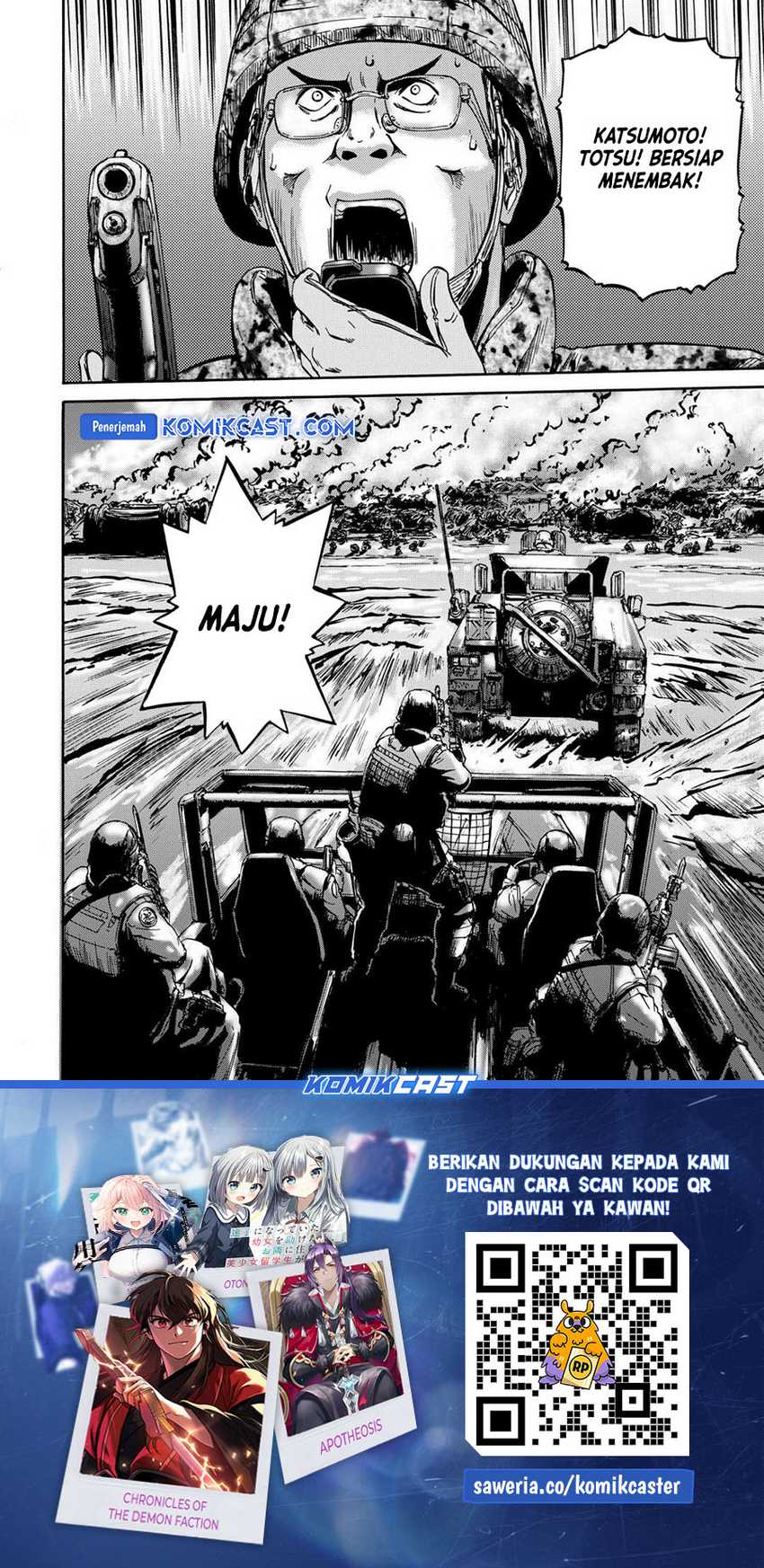 Gate – Jietai Kare no Chi nite Kaku Tatakeri Chapter 137 - halaman 33