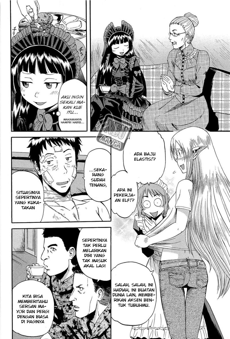 Gate – Jietai Kare no Chi nite Kaku Tatakeri Chapter 14 - halaman 24